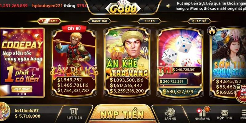 Go88 là nhà cái có các dịch vụ hỗ trợ chuyên nghiệp